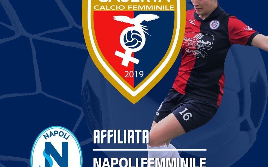 Nasce la partership con il Caserta Calcio Femminile 2019