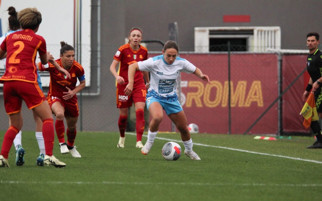 Roma vs Napoli Femminile 3-0 (agg. 3-2)